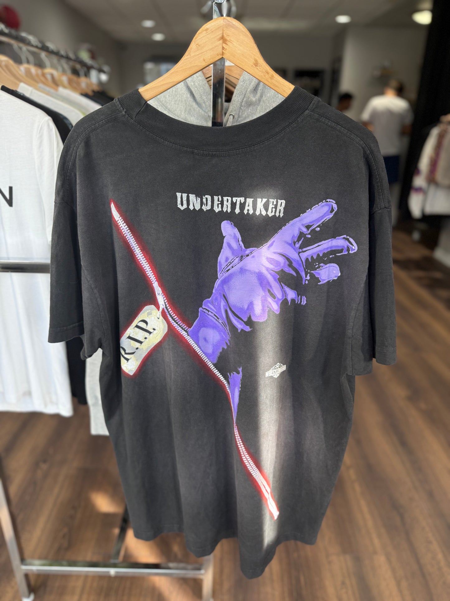 Hellstar Wrestlemania Undertaker Tee Black