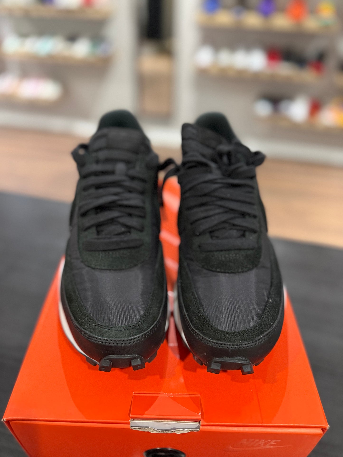 Sacai LD Waffle Black Nylon