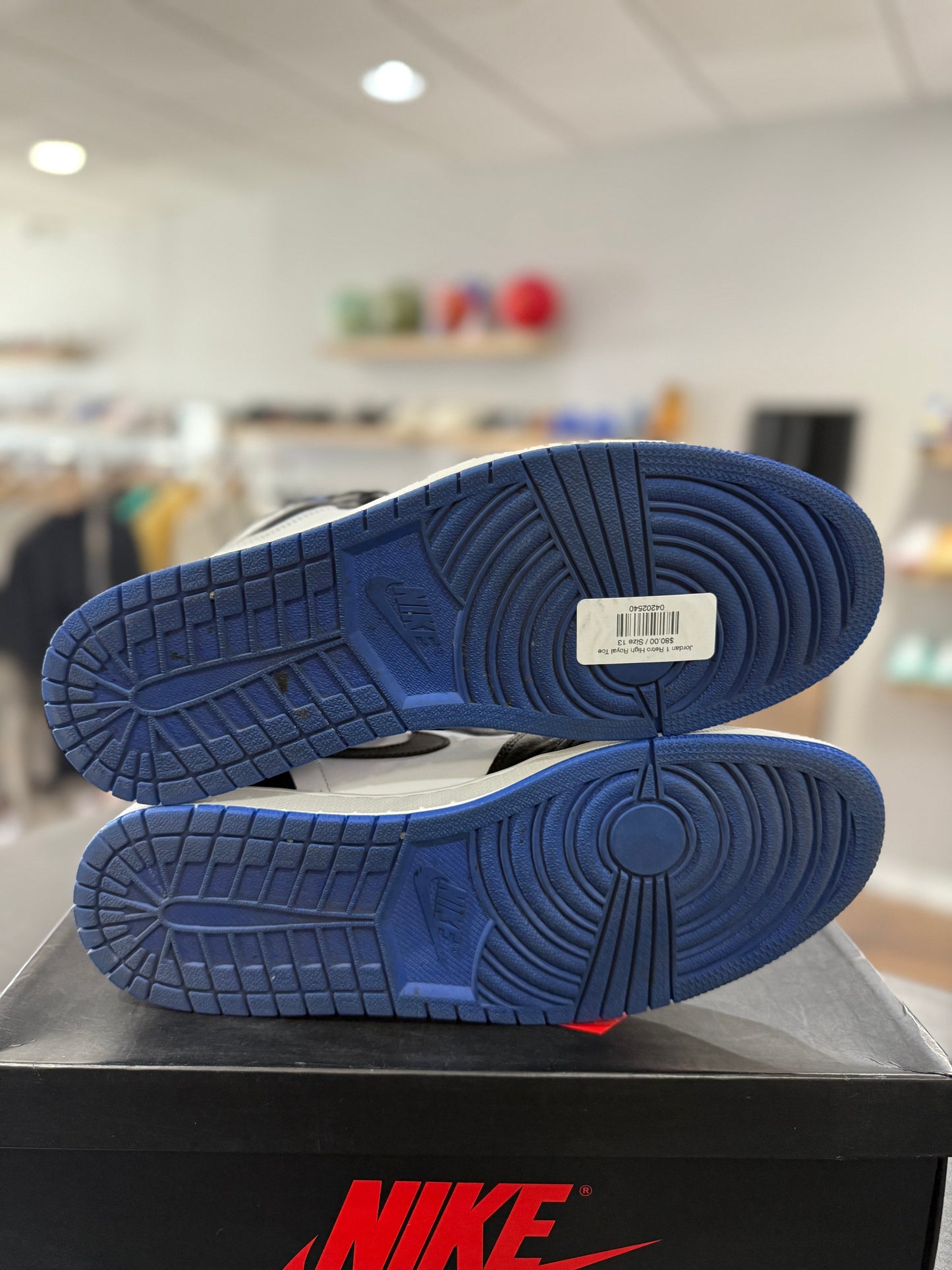 Royal Toe Jordan 1 High (Used)