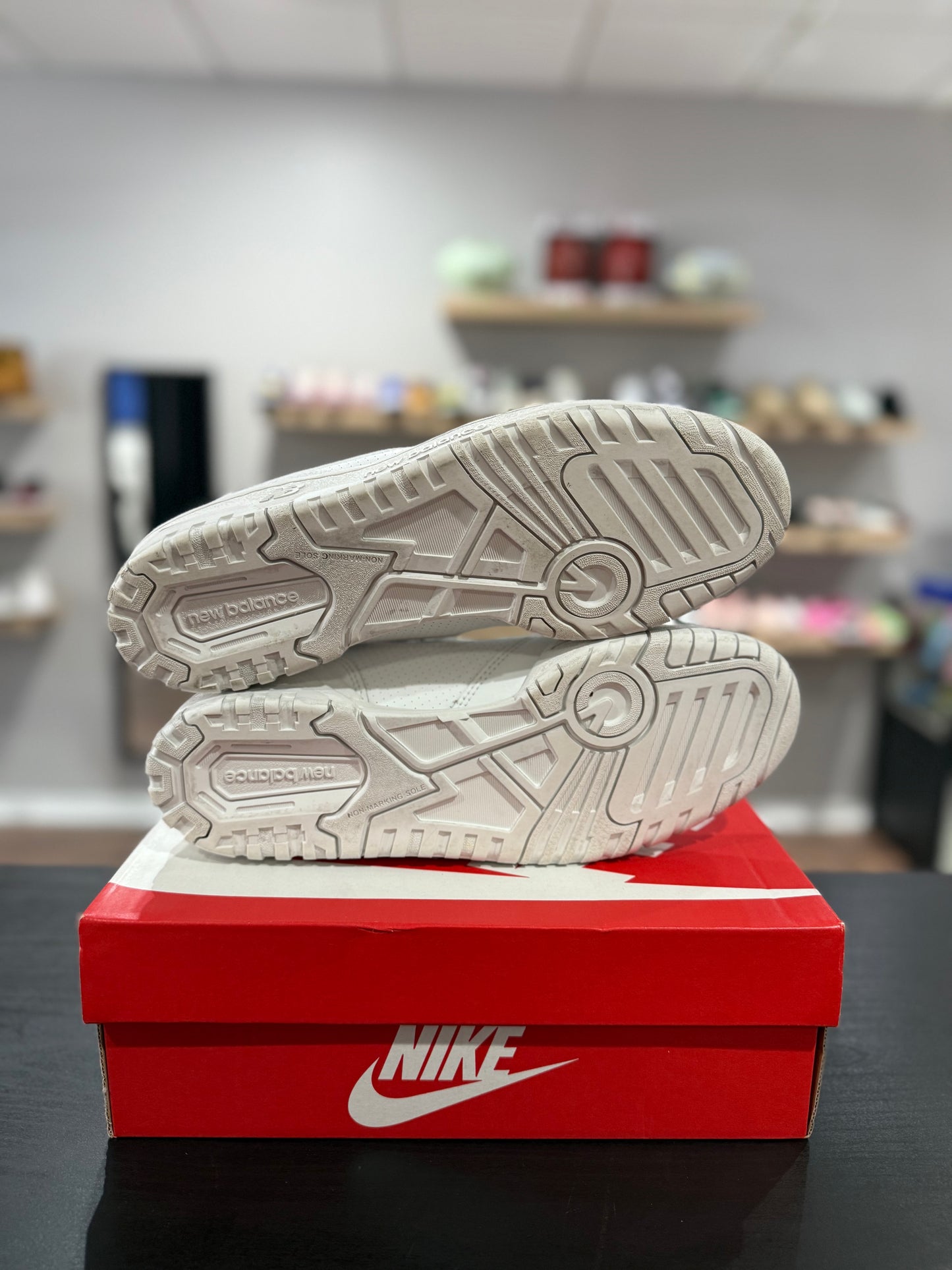 New Balance 550 Triple White (Used)