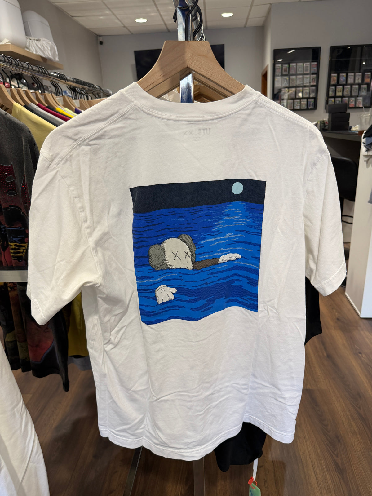Kaws Moon Ocean Tee White