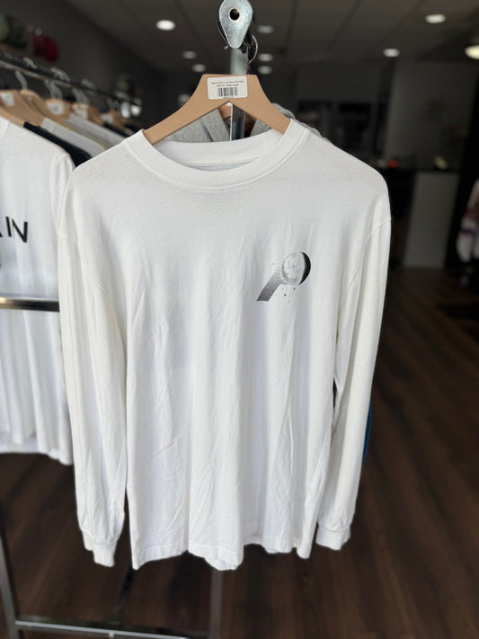Palace Moon Long Sleeve Tee White