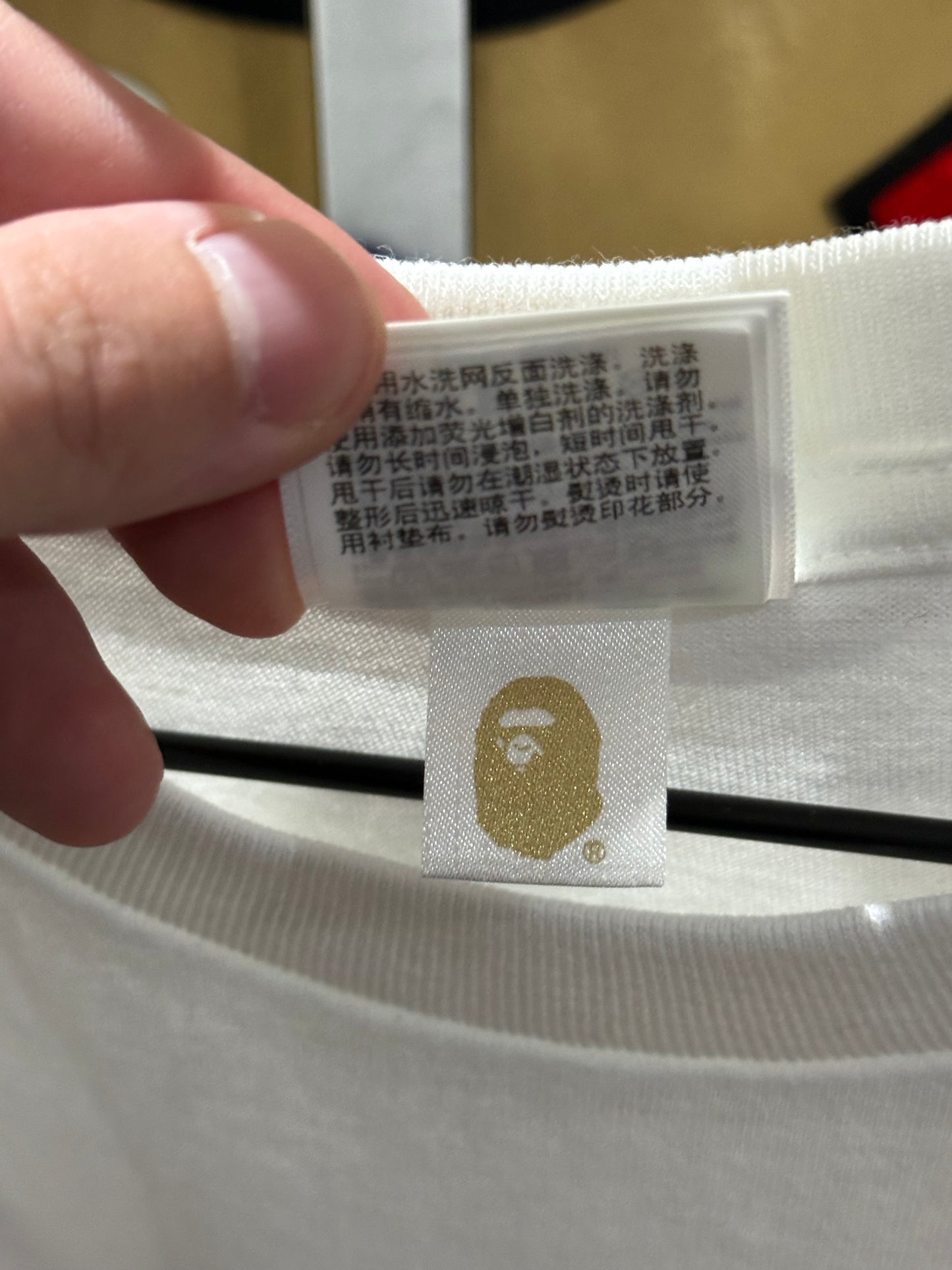 Bape BapeSTA Tee White