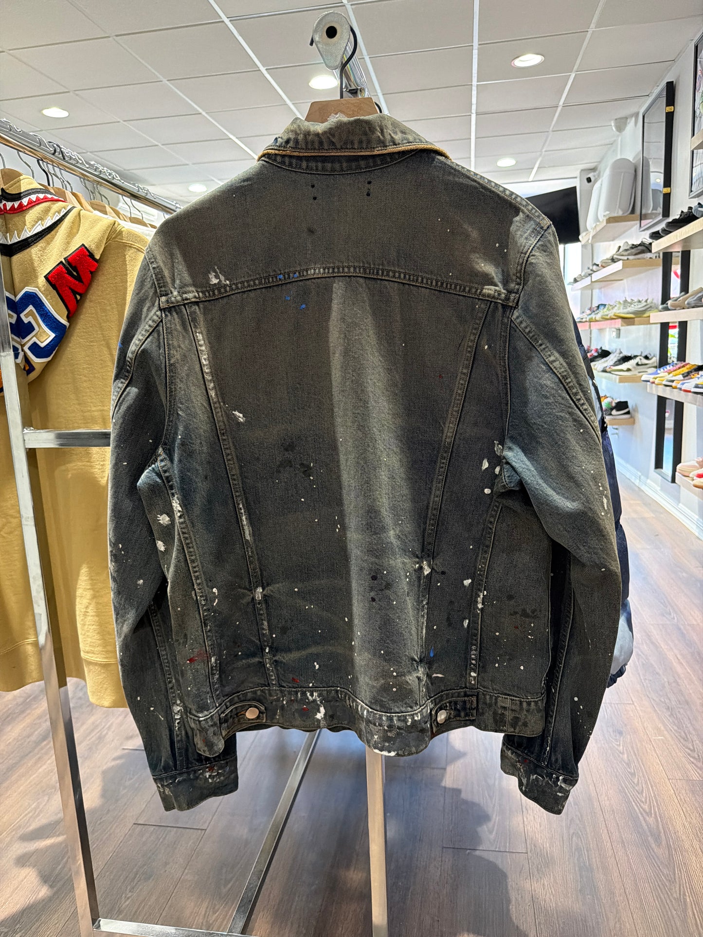 Amiri Ink Dipped Denim Jacket