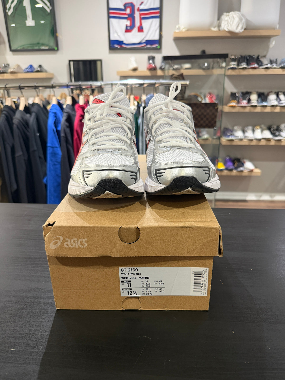 Asics Gel-1130 White/Red Snapper