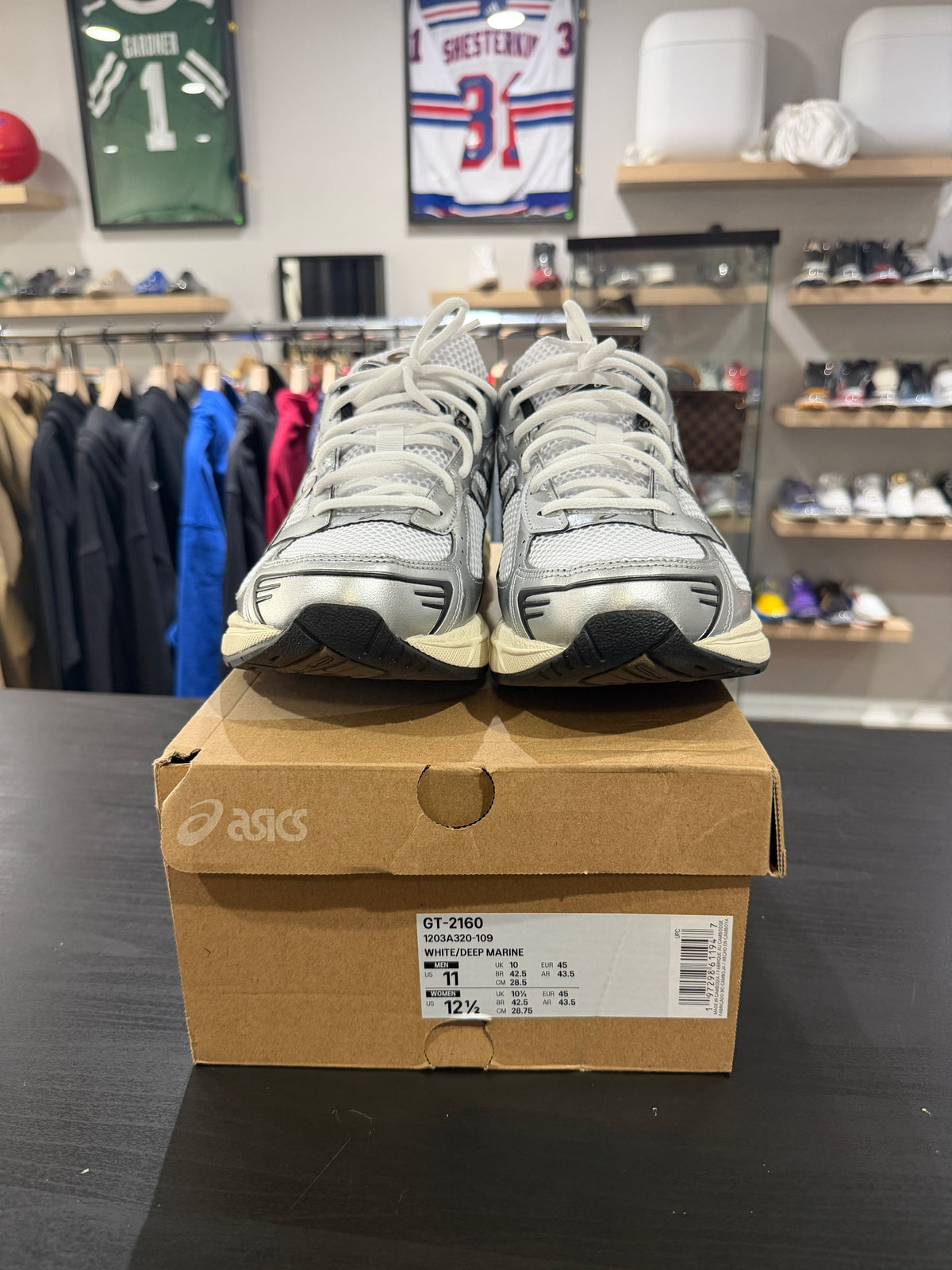Asics Gel-1130 White/Clay Canyon