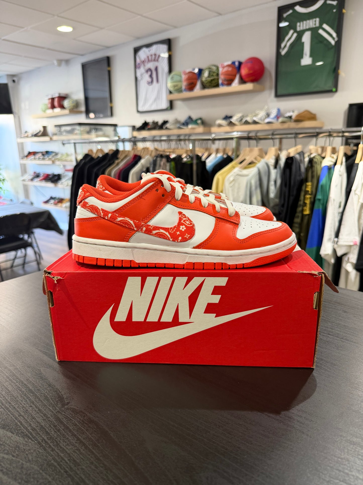 Dunk Low Orange Paisley