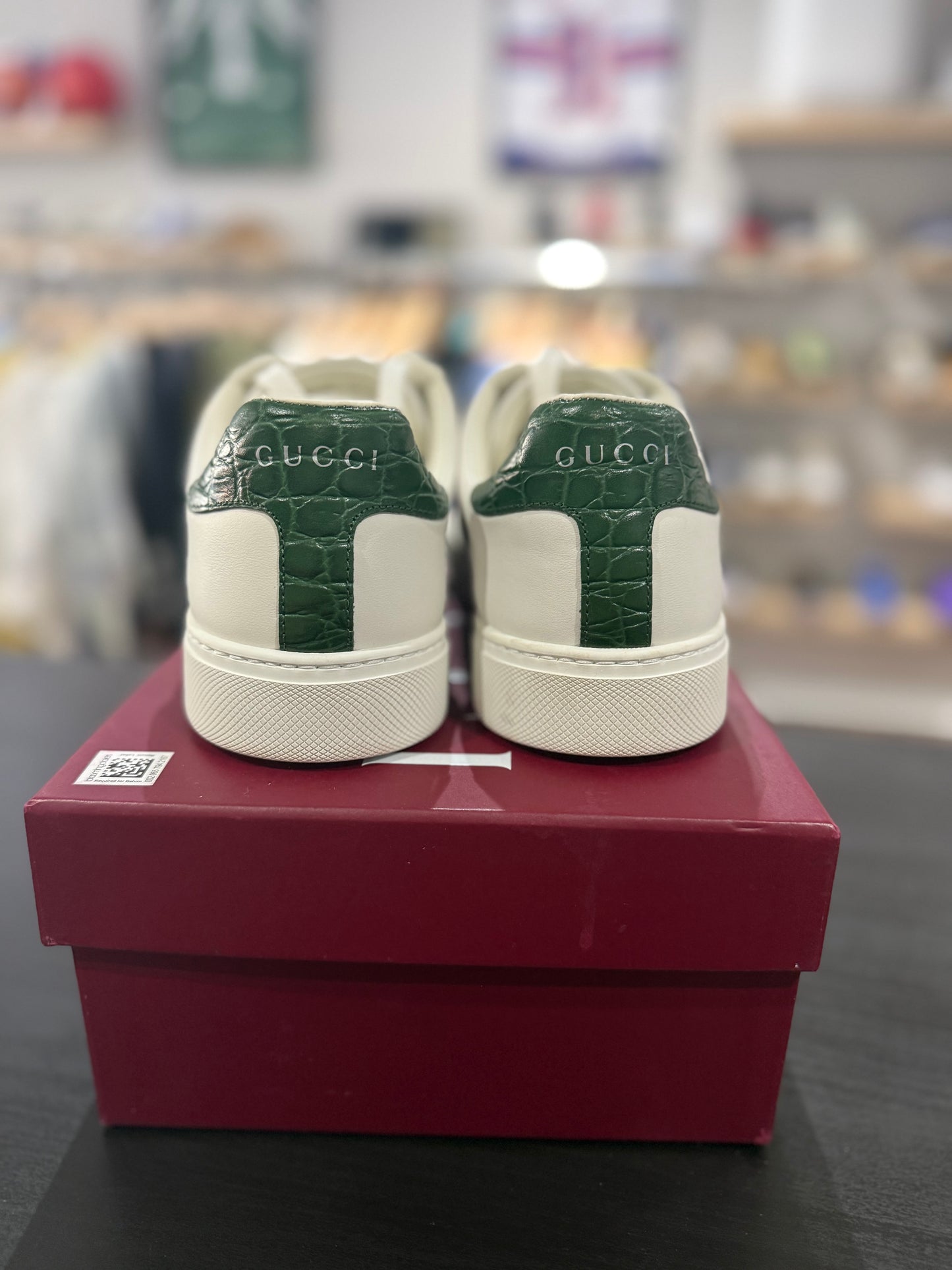 Gucci Ace Sneaker White/Green