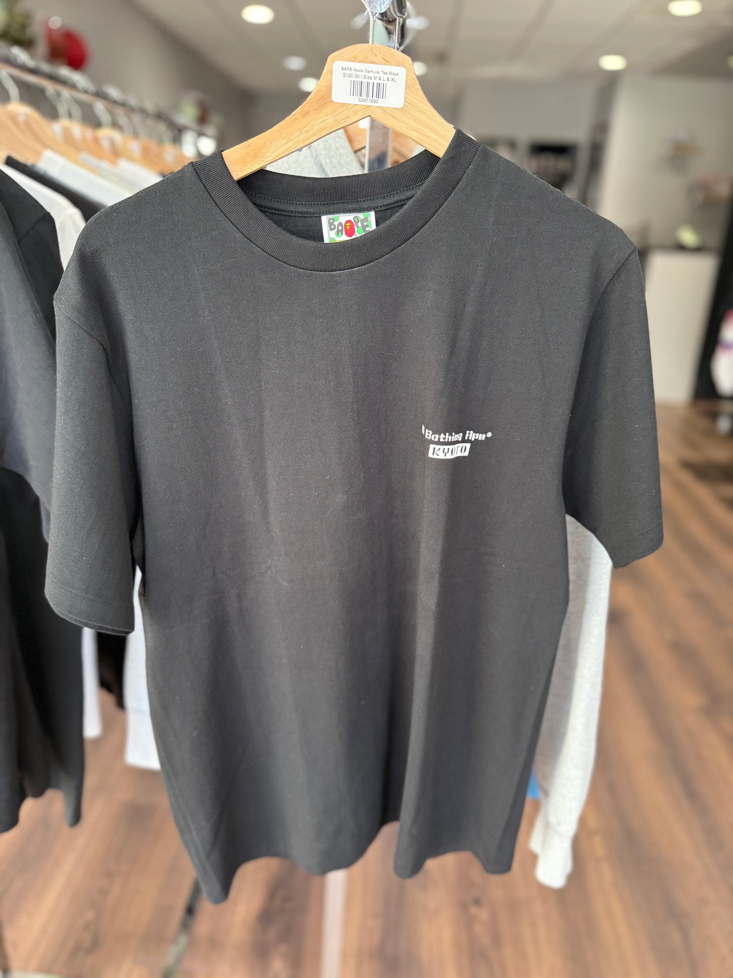 BAPE Kyoto Samurai Tee Black