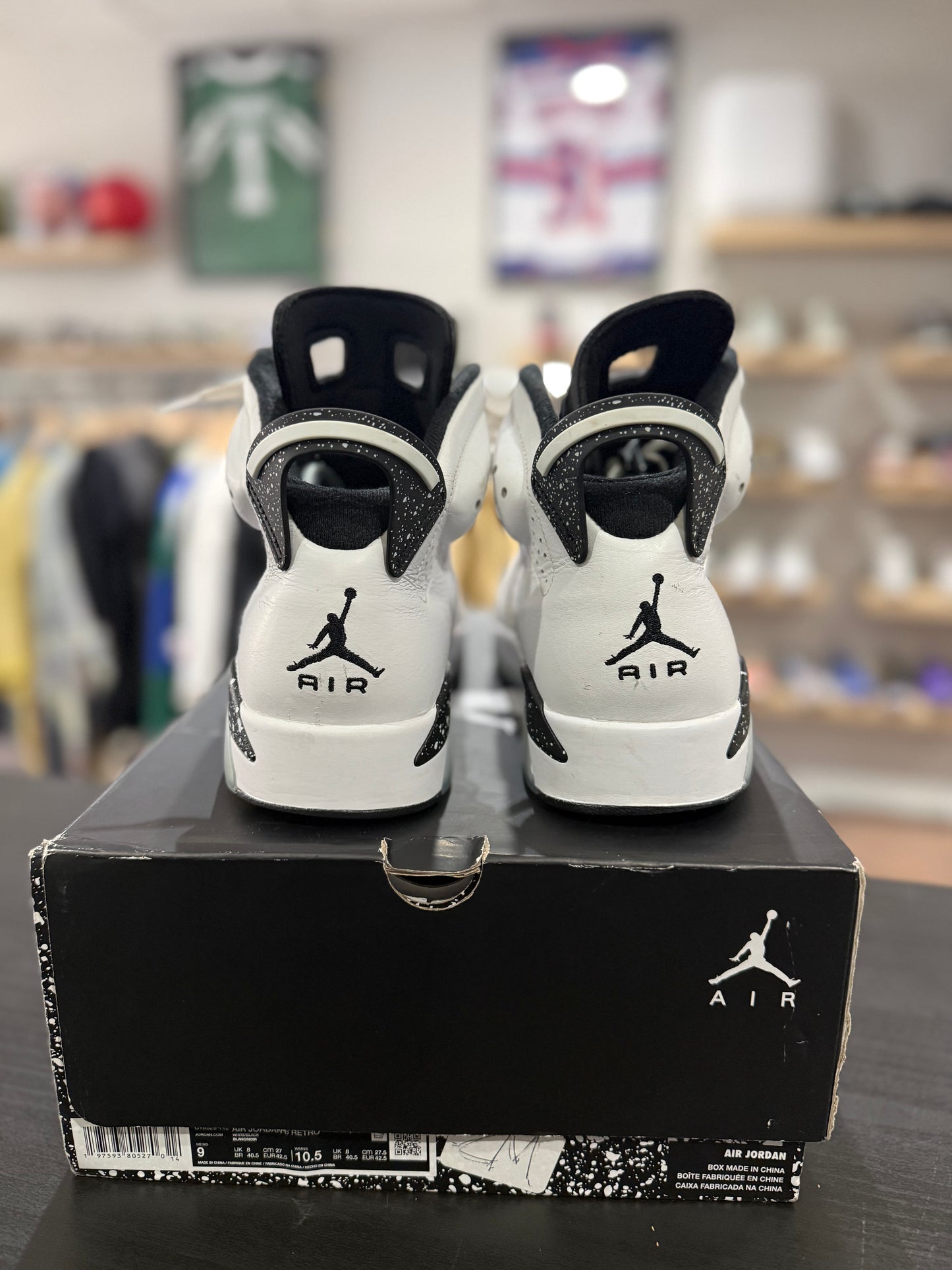 Jordan 6 Retro Reverse Oreo