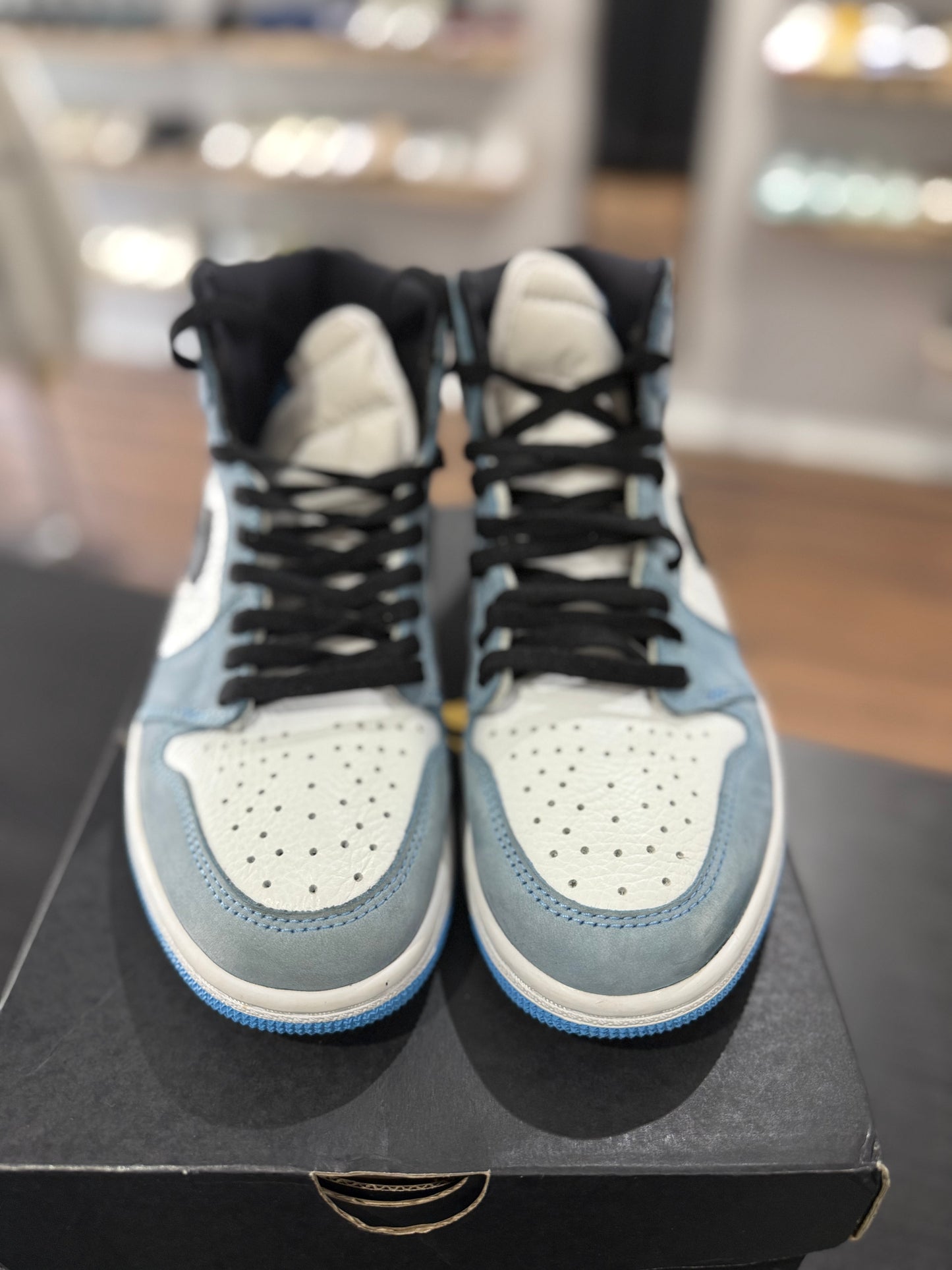 University Blue Jordan 1 High (Used)