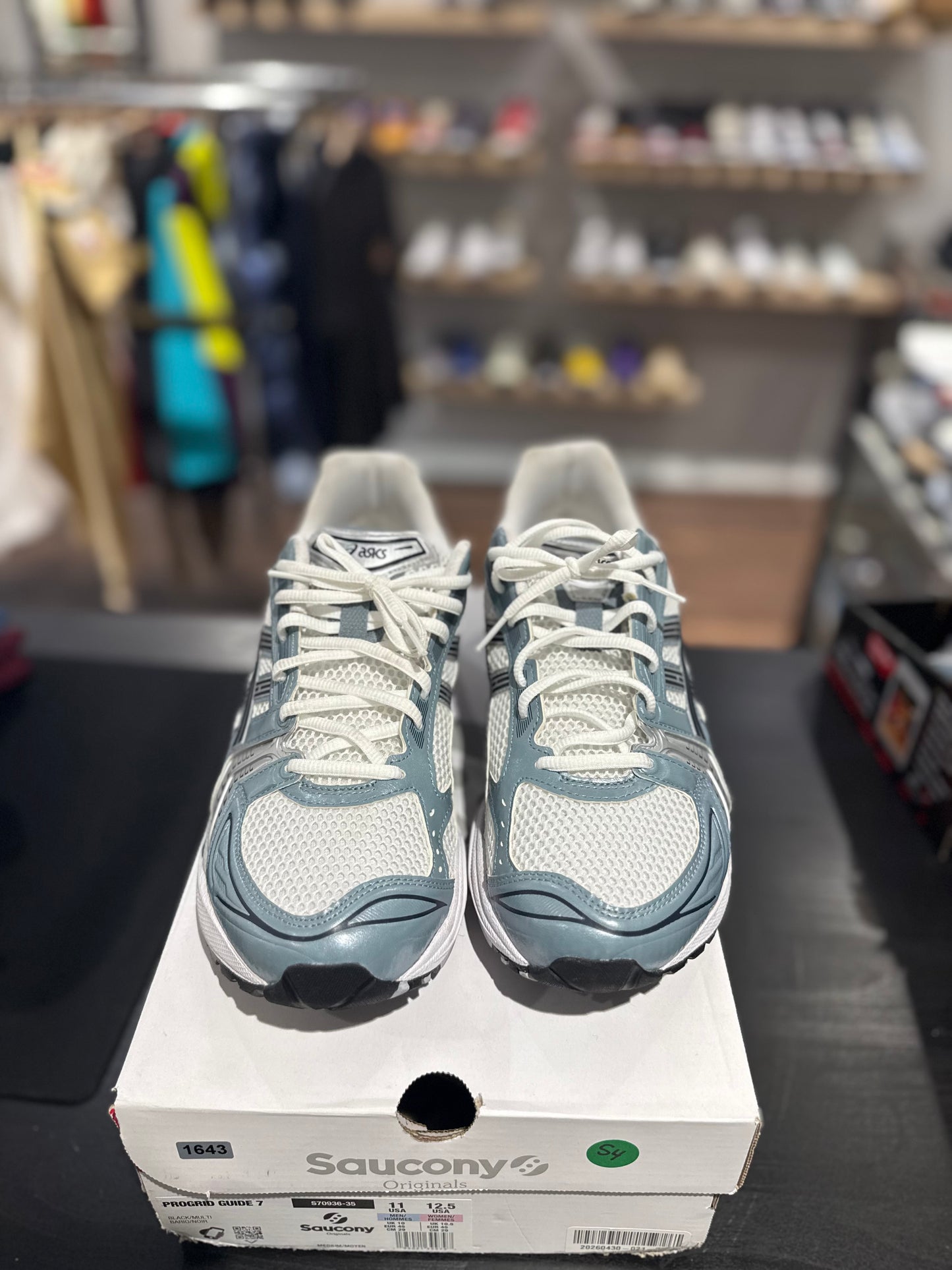Asics Gel-Kayano 14 White Fjord Grey