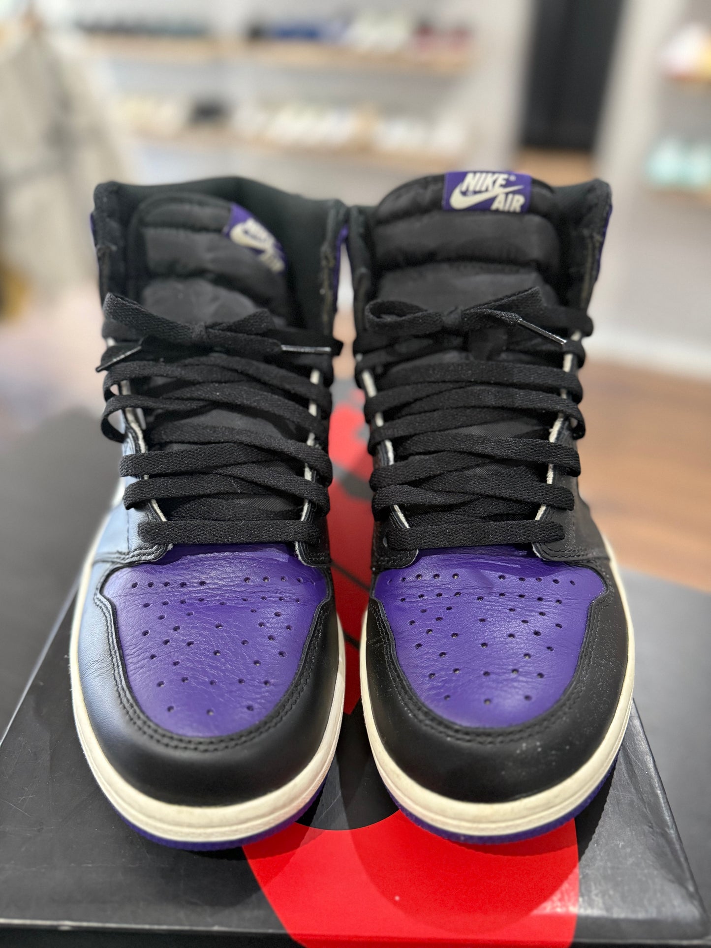 Court Purple Jordan 1 High (Used)