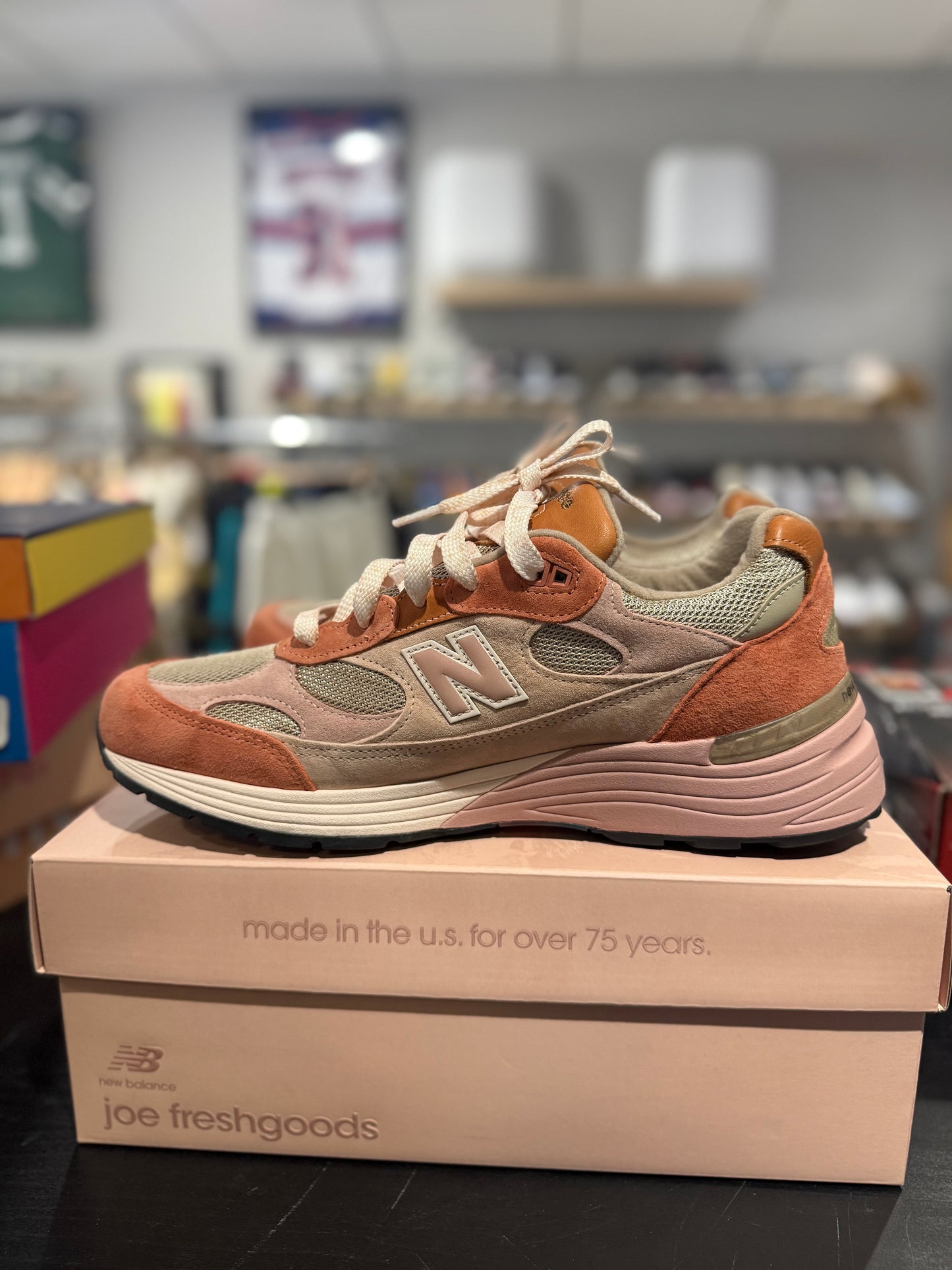 Joe Freshgoods x New Balance 992 Made in USA Aged Well