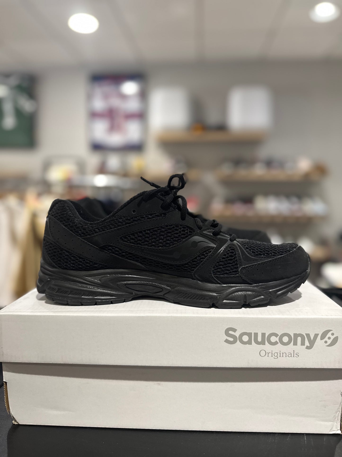 Saucony Ride Millennium Matte Triple Black