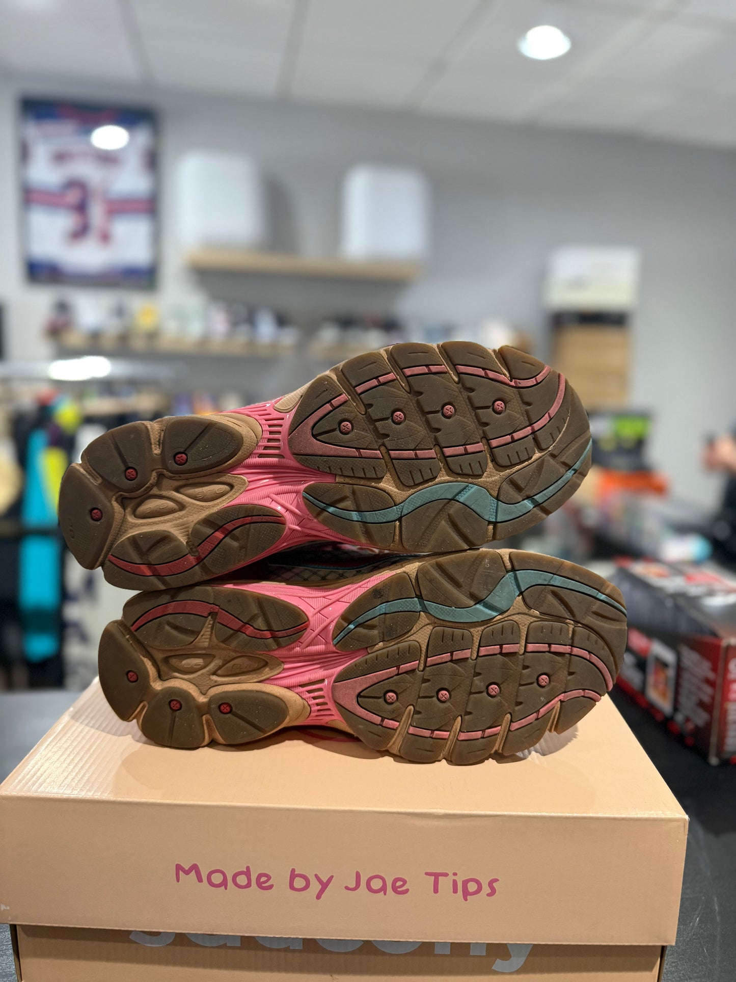 Jae Tips x Saucony ProGrid Omni 9 To Do List - Tan