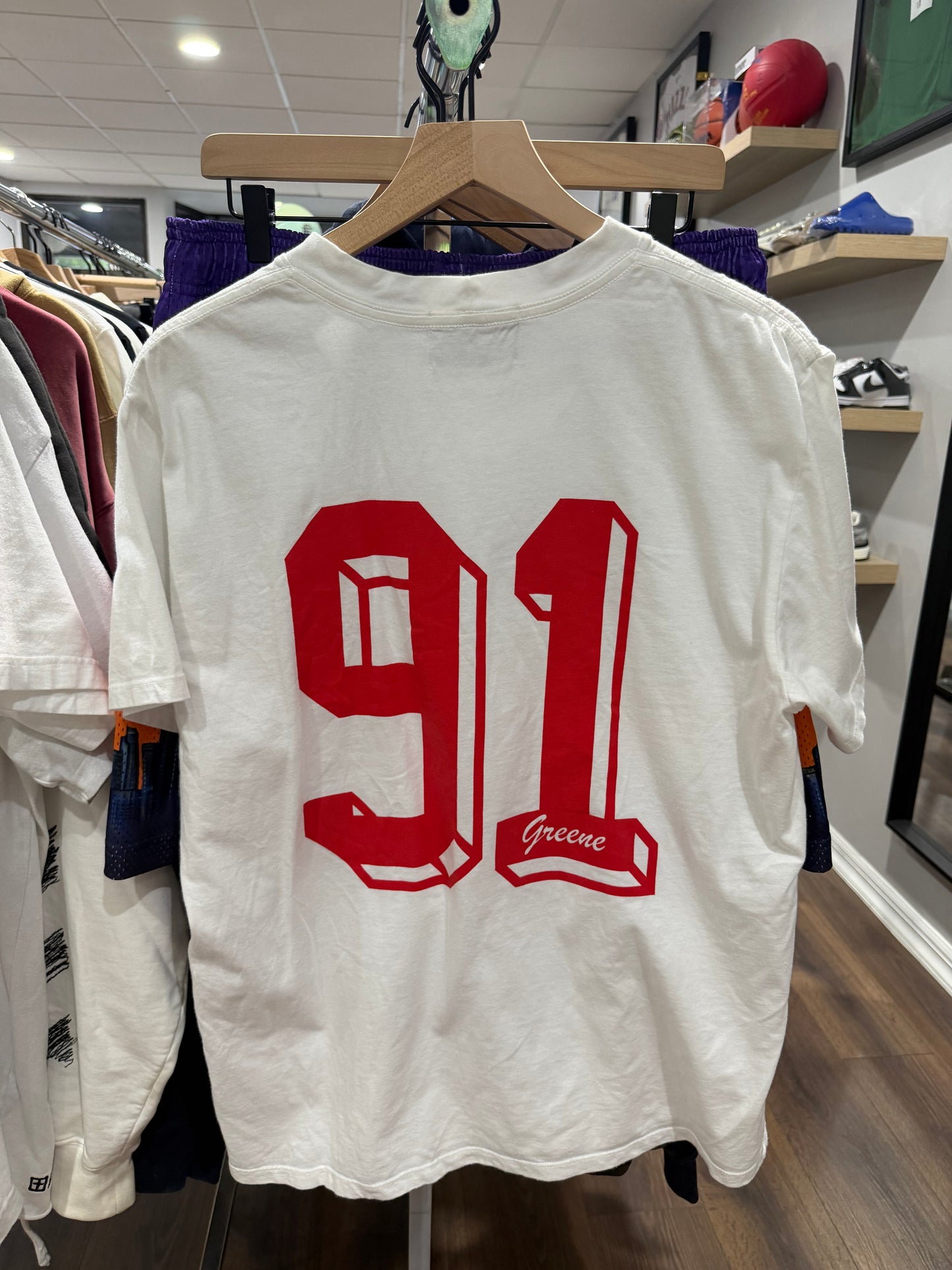 Eric Emanuel Tee Red/White