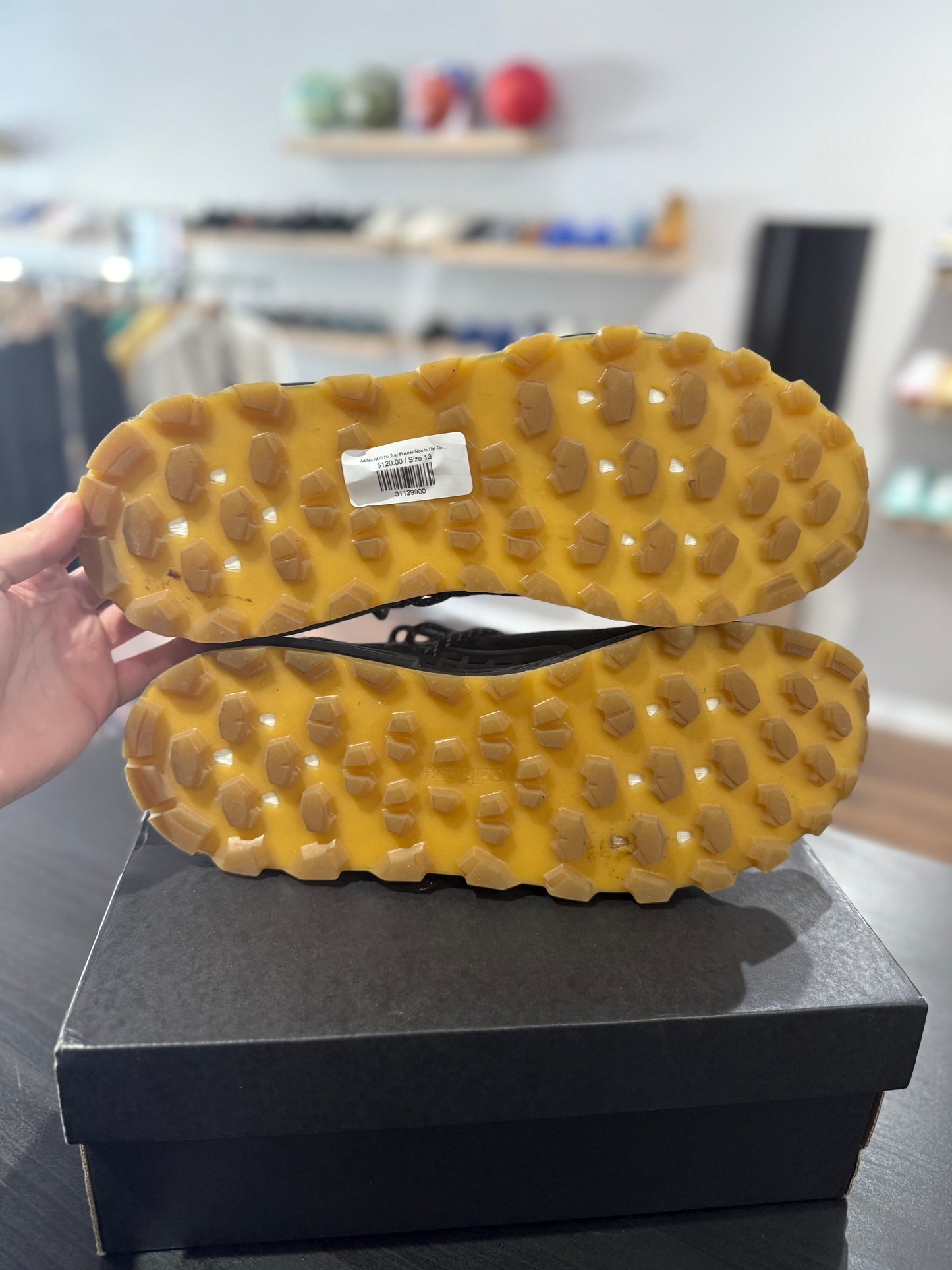 Now Is Her Time Black NMD Hu Trail Pharrell (Used)