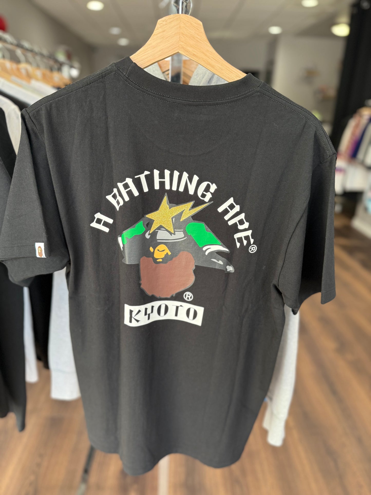 BAPE Kyoto Samurai Tee Black