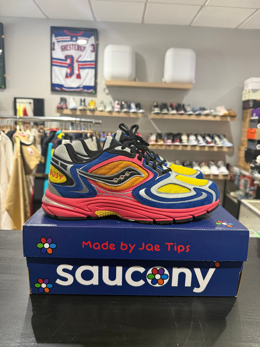 Jae Tips x Saucony Grid Jazz 9  'I Love You But I’m Busy'