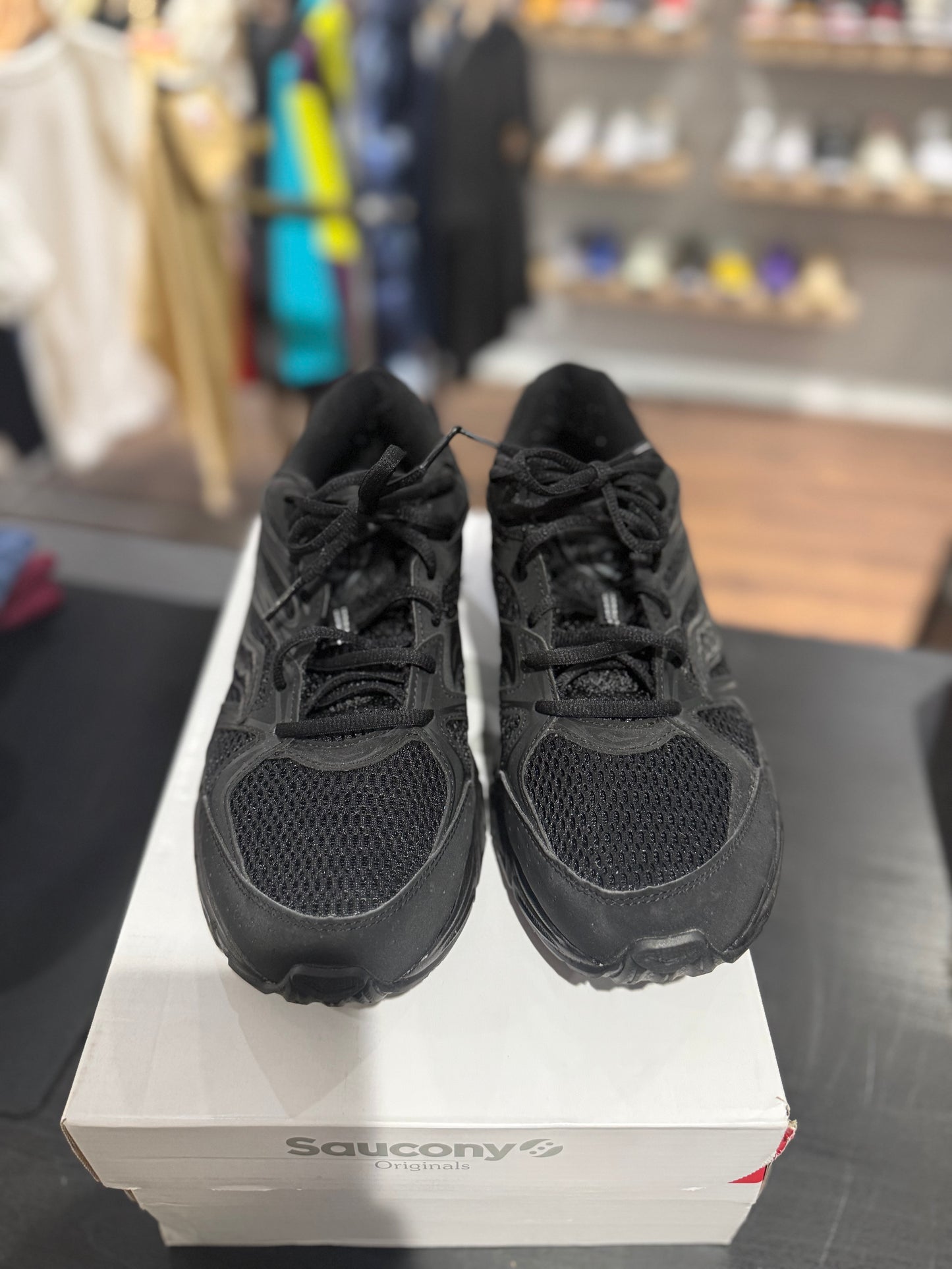 Saucony Ride Millennium Matte Triple Black
