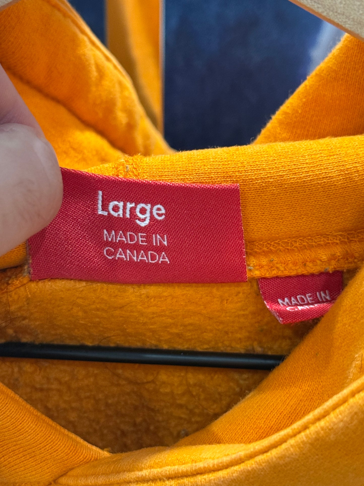 Supreme Motion Logo Hooded Sweatshirt Orange