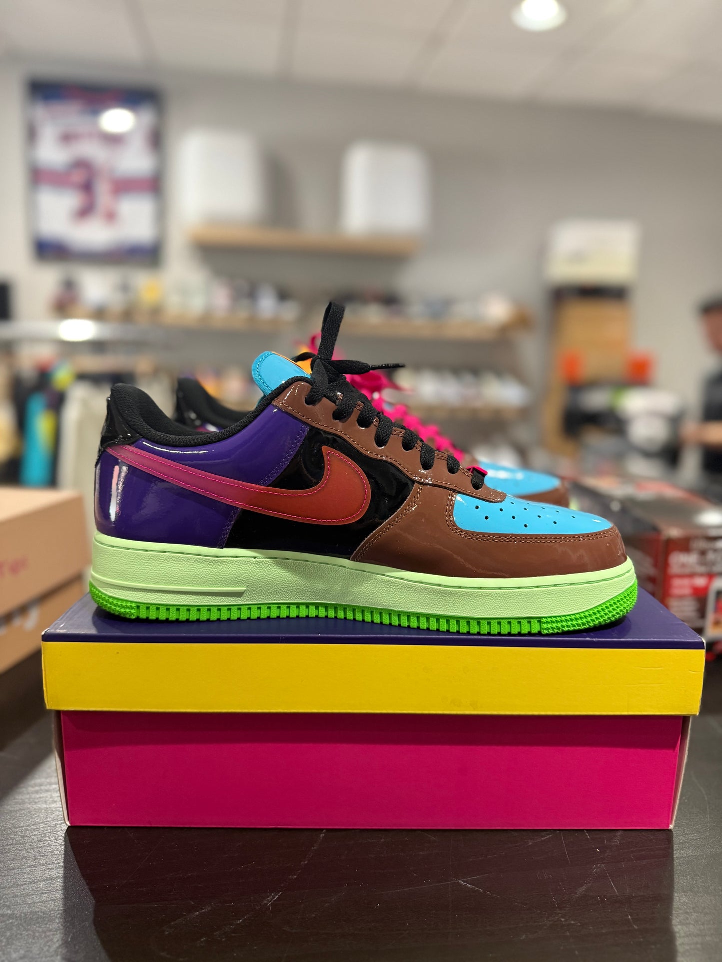 Undefeated x Air Force 1 Low Pink Prime