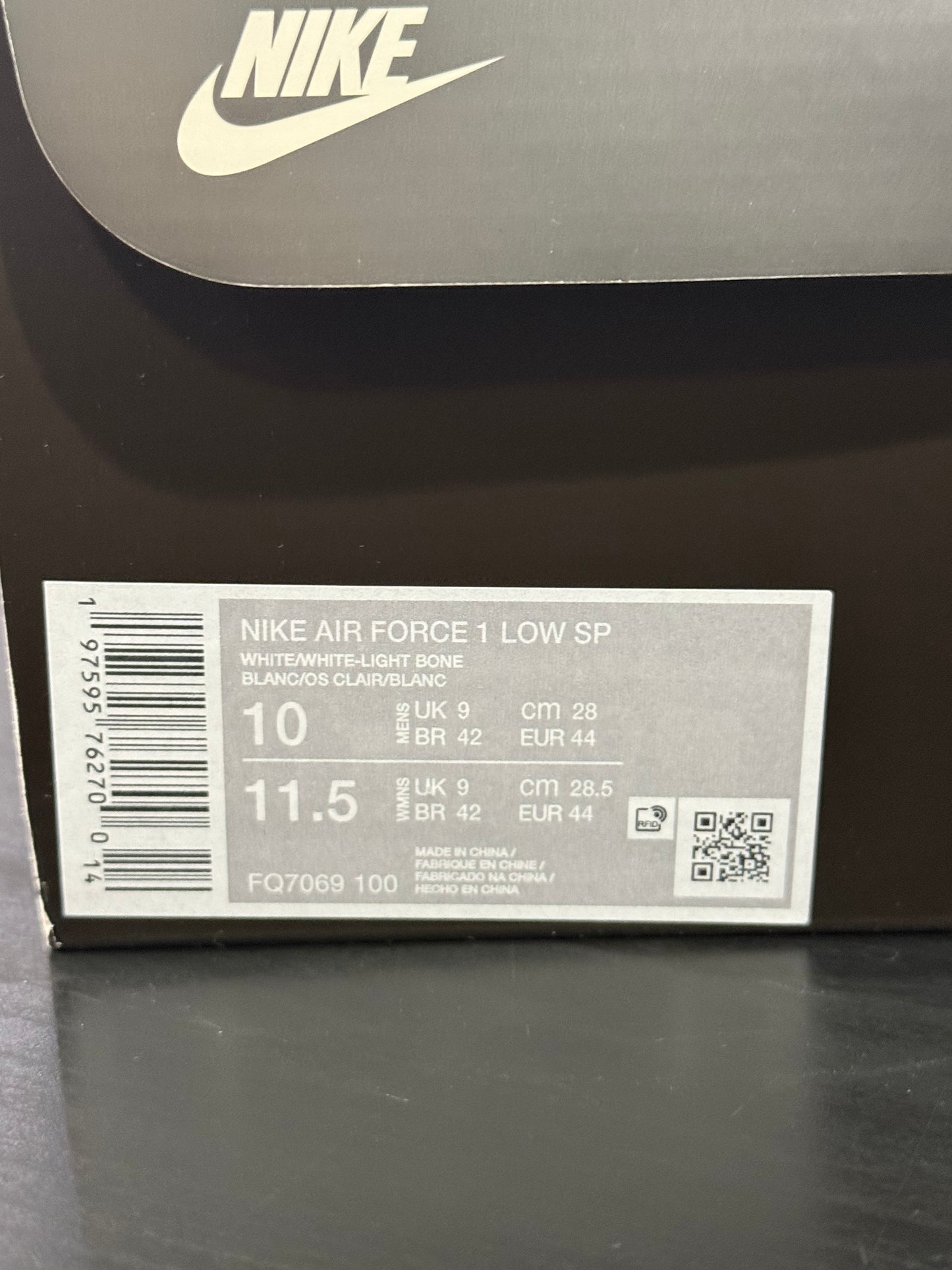 CPFM Air Force 1 White