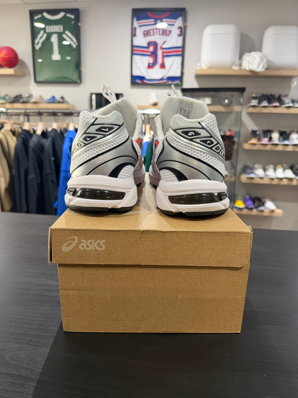Asics Gel-1130 White/Red Snapper