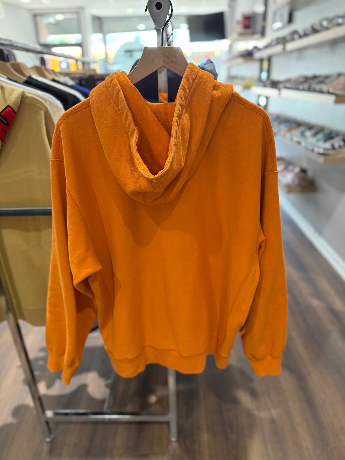 Supreme Motion Logo Hooded Sweatshirt Orange