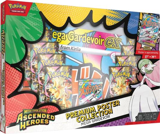 Pokémon TCG: Ascended Heroes – Premium Poster Collection Mega Gardevoir