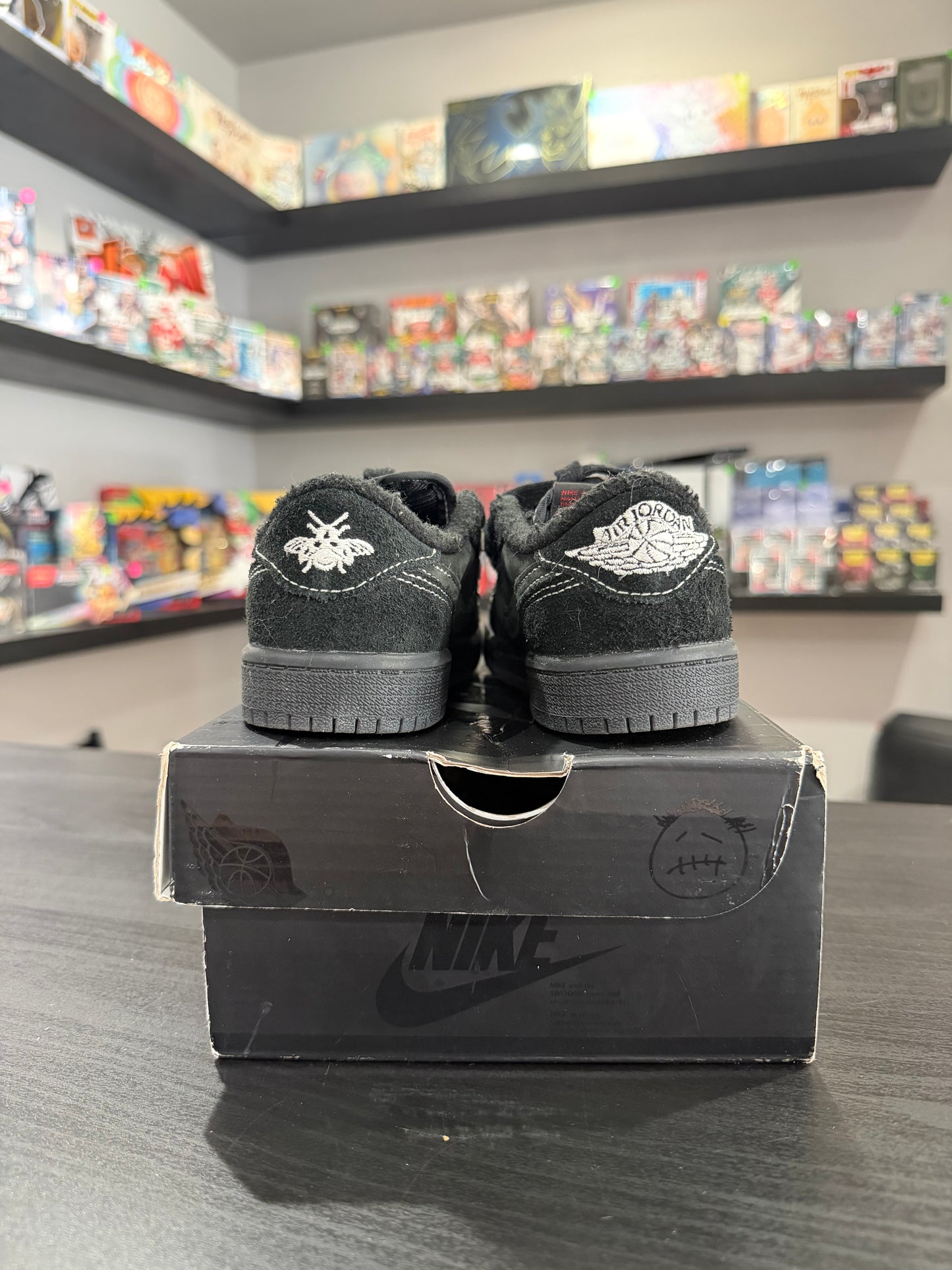 Jordan 1 Low Travis Scott Black Phantom (Ps)