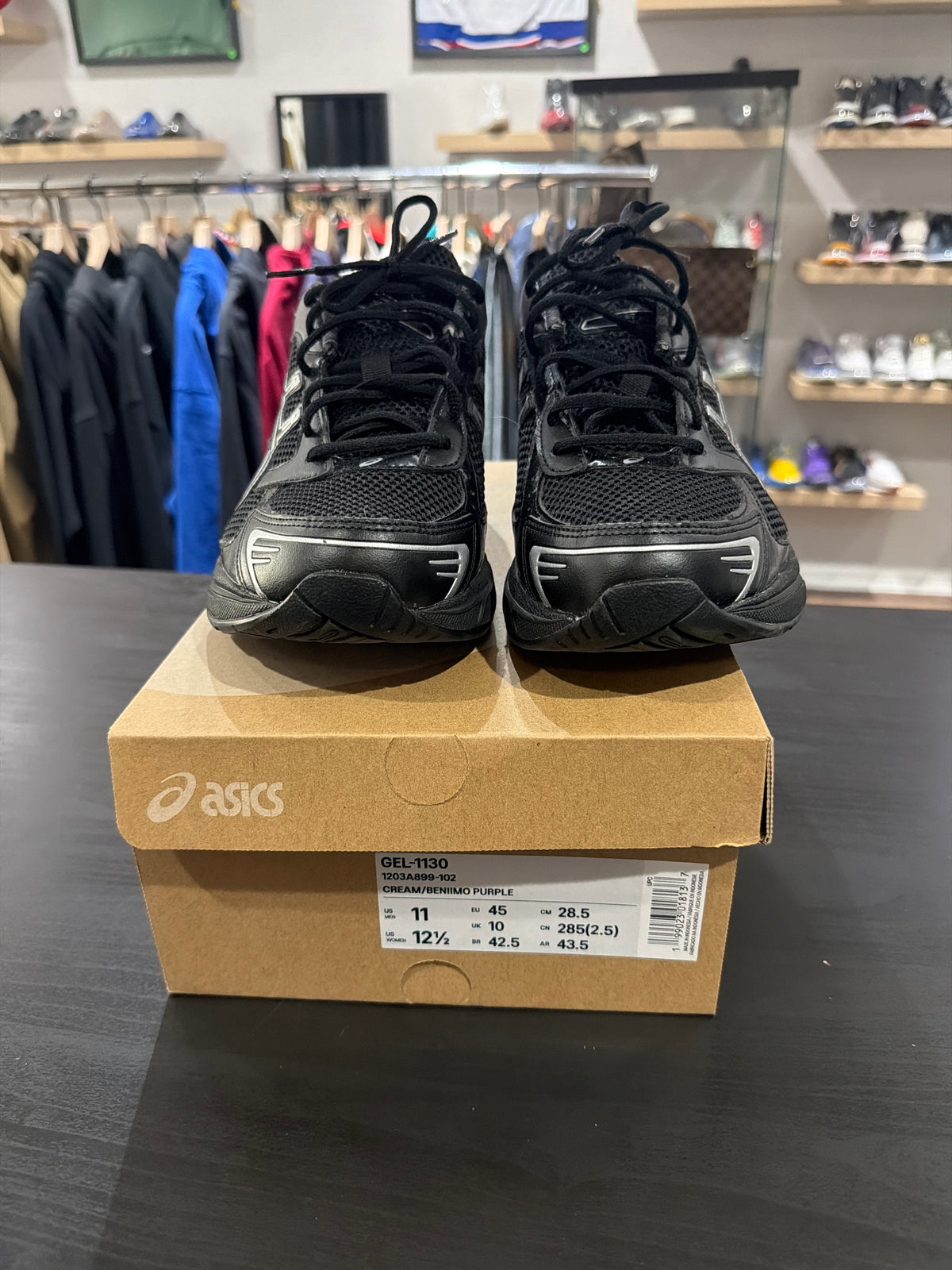 Asics Gel-1130 Black/Pure Silver
