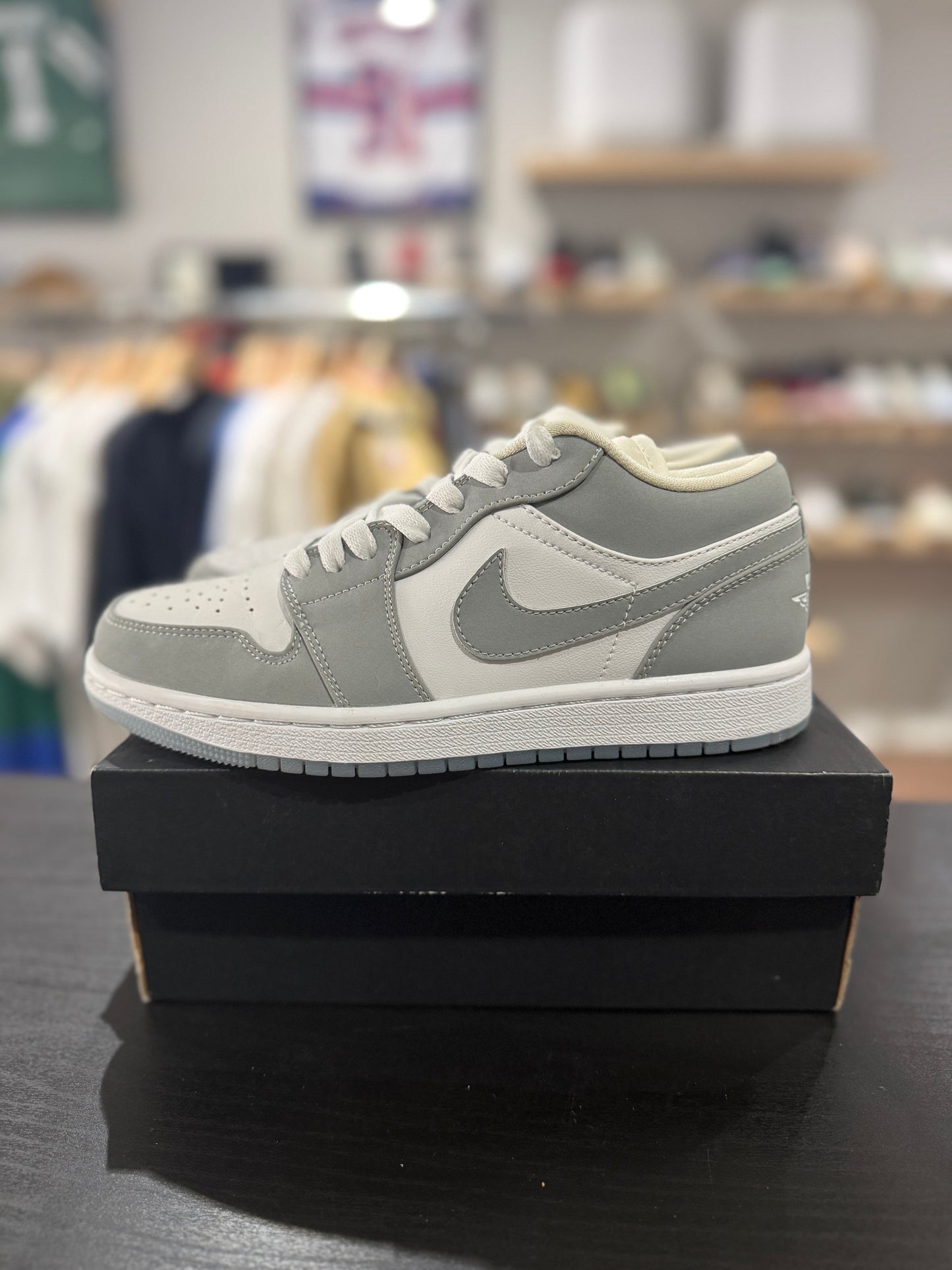 Air Jordan 1 Low Wolf Grey