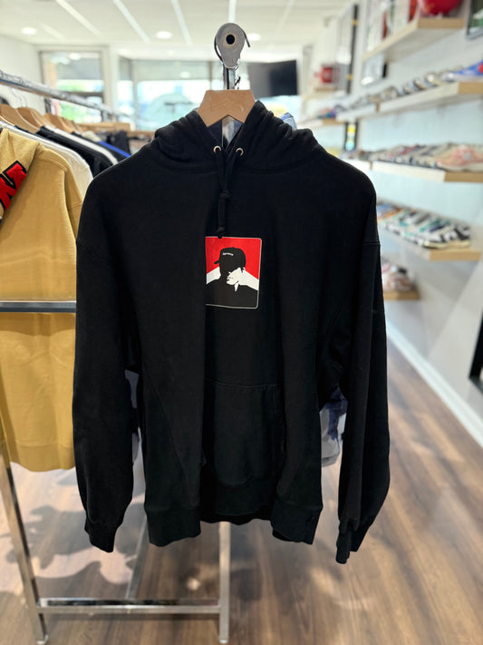 Supreme Portrait Hooded Sweatshirt Black