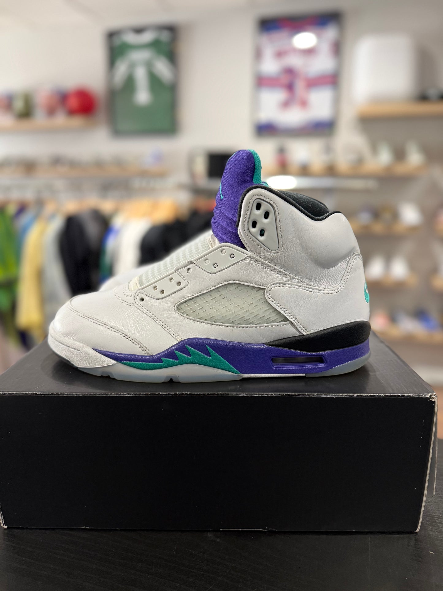 Jordan 5 Retro White Grape