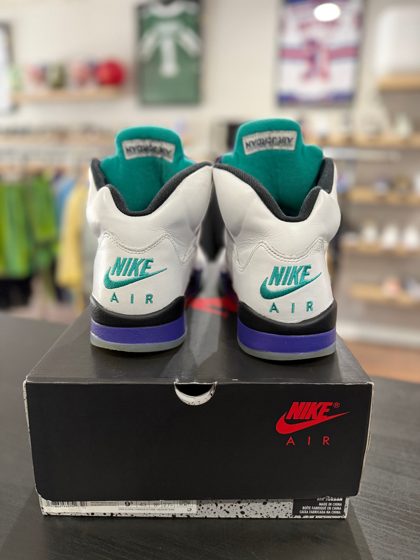 Jordan 5 Retro White Grape