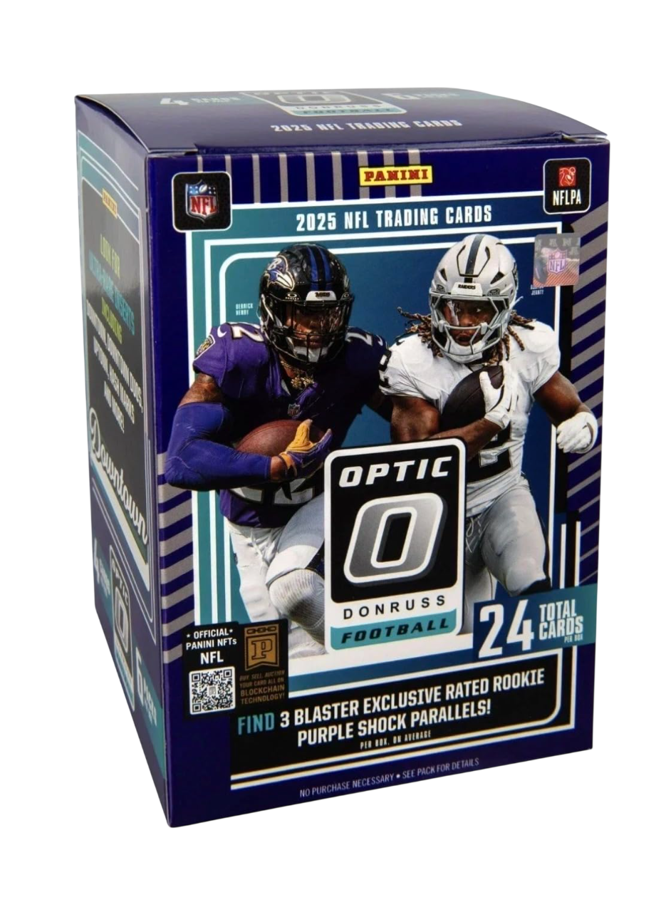 2025 Panini Donruss Optic Purple Blaster Box