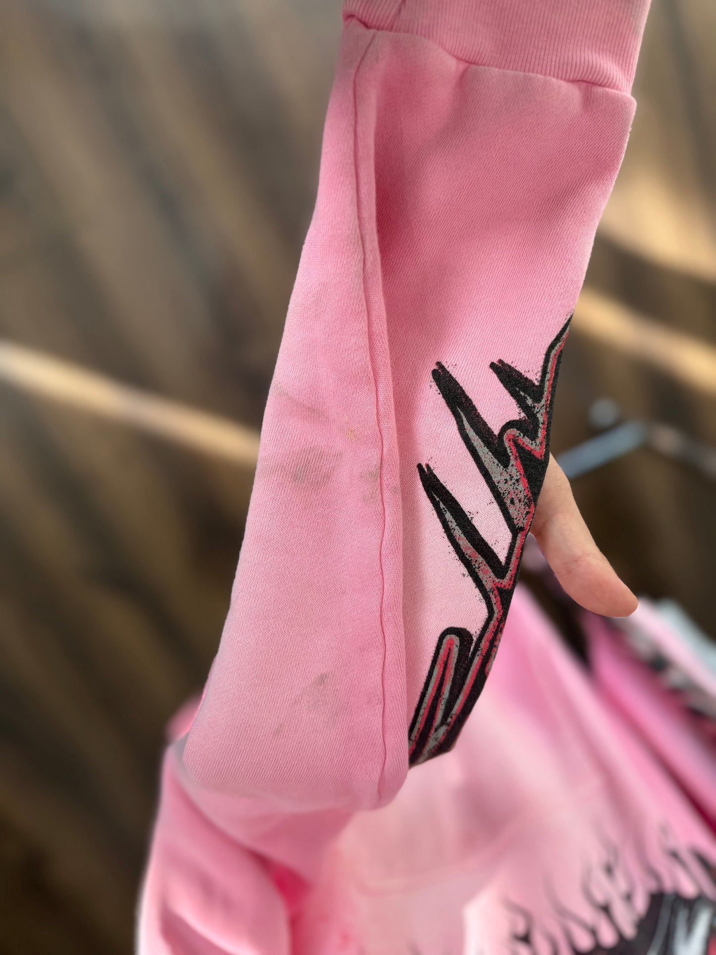 Hellstar Brain Hoodie Pink