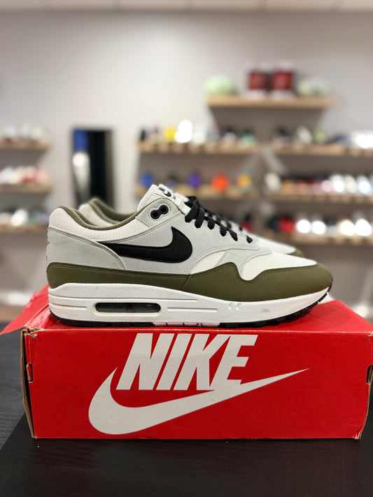 Air Max One White Army Green
