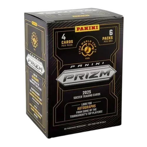 2025 Panini PRIZM Club World Cup Trading Card Blaster Box