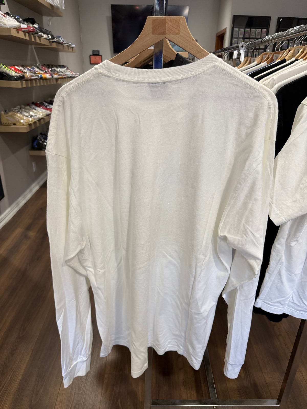 Stussy Long Sleeve White