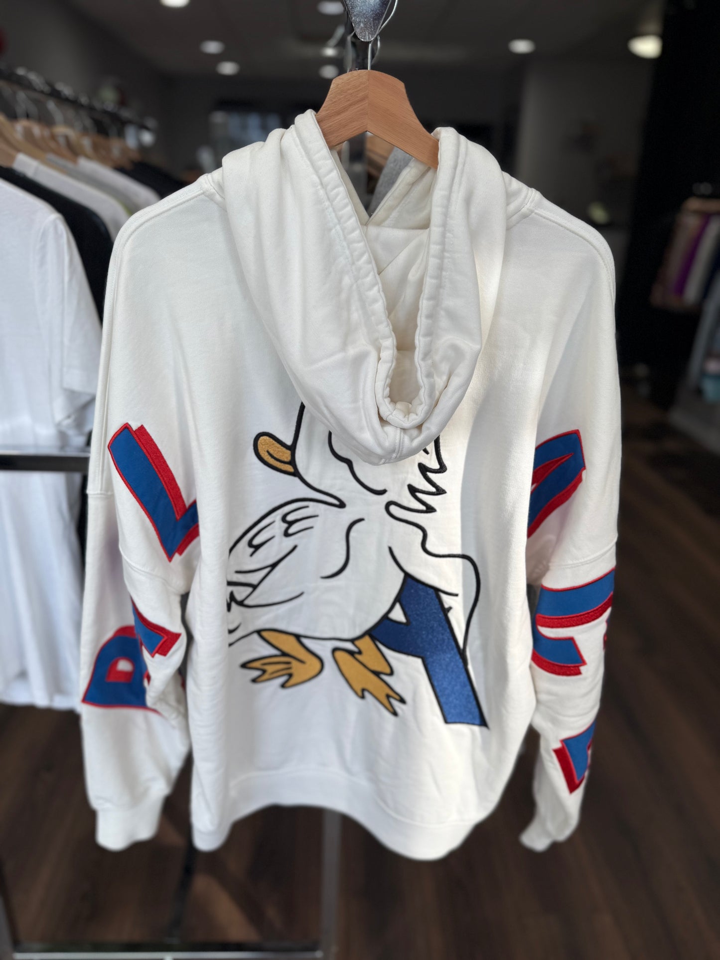Palace Duck Out Hood White