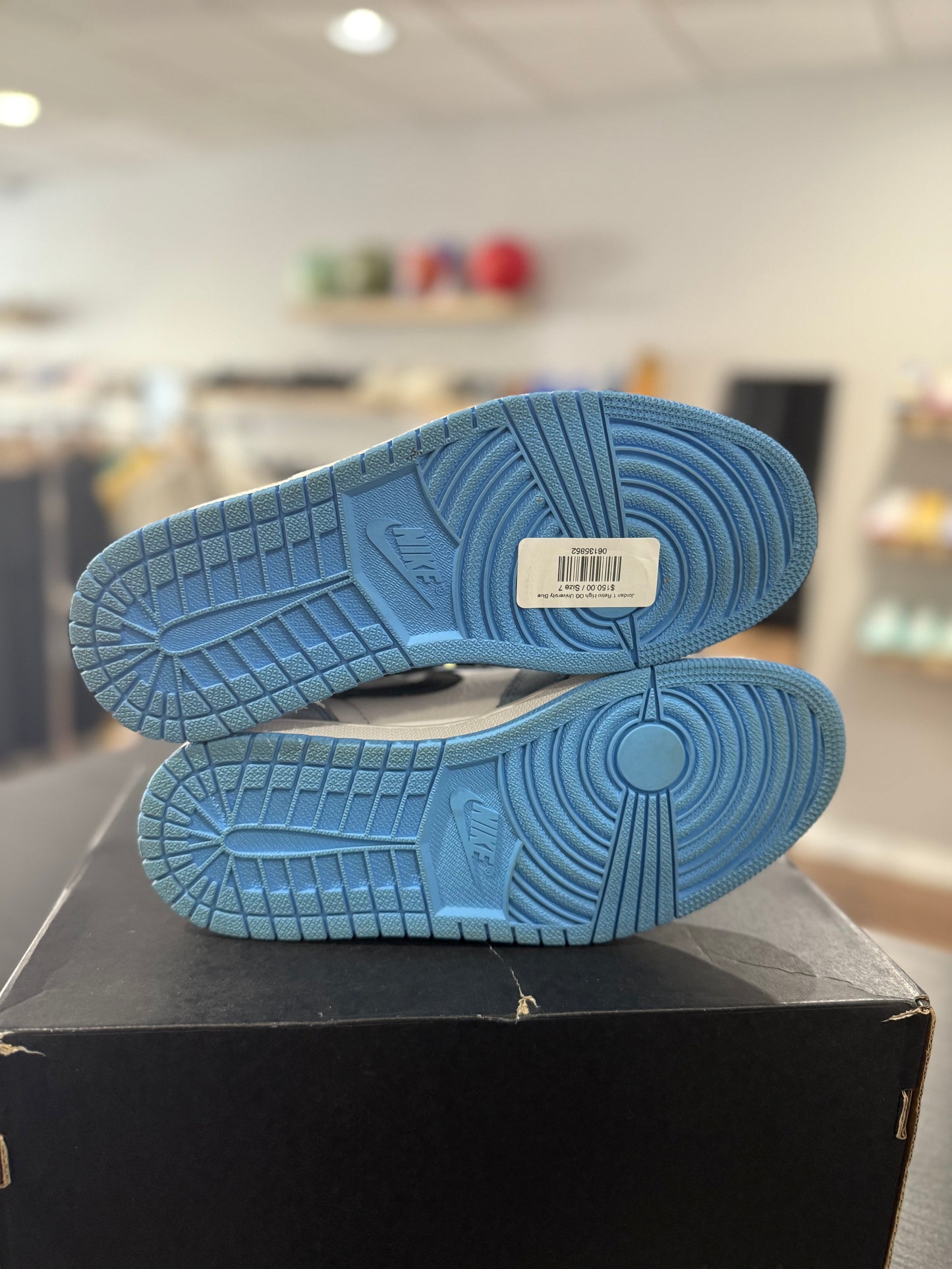 University Blue Jordan 1 High (Used)