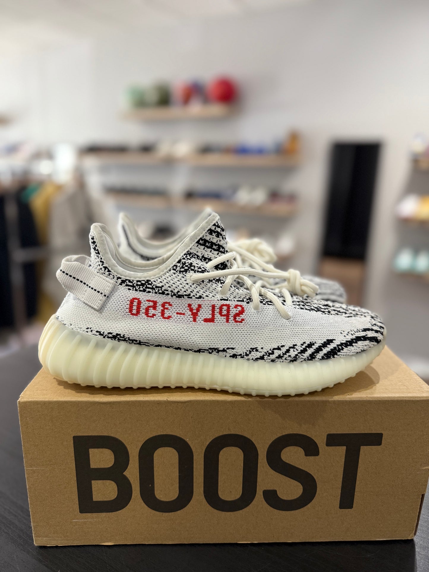 Zebra Yeezy Boost 350 V2 (Used)