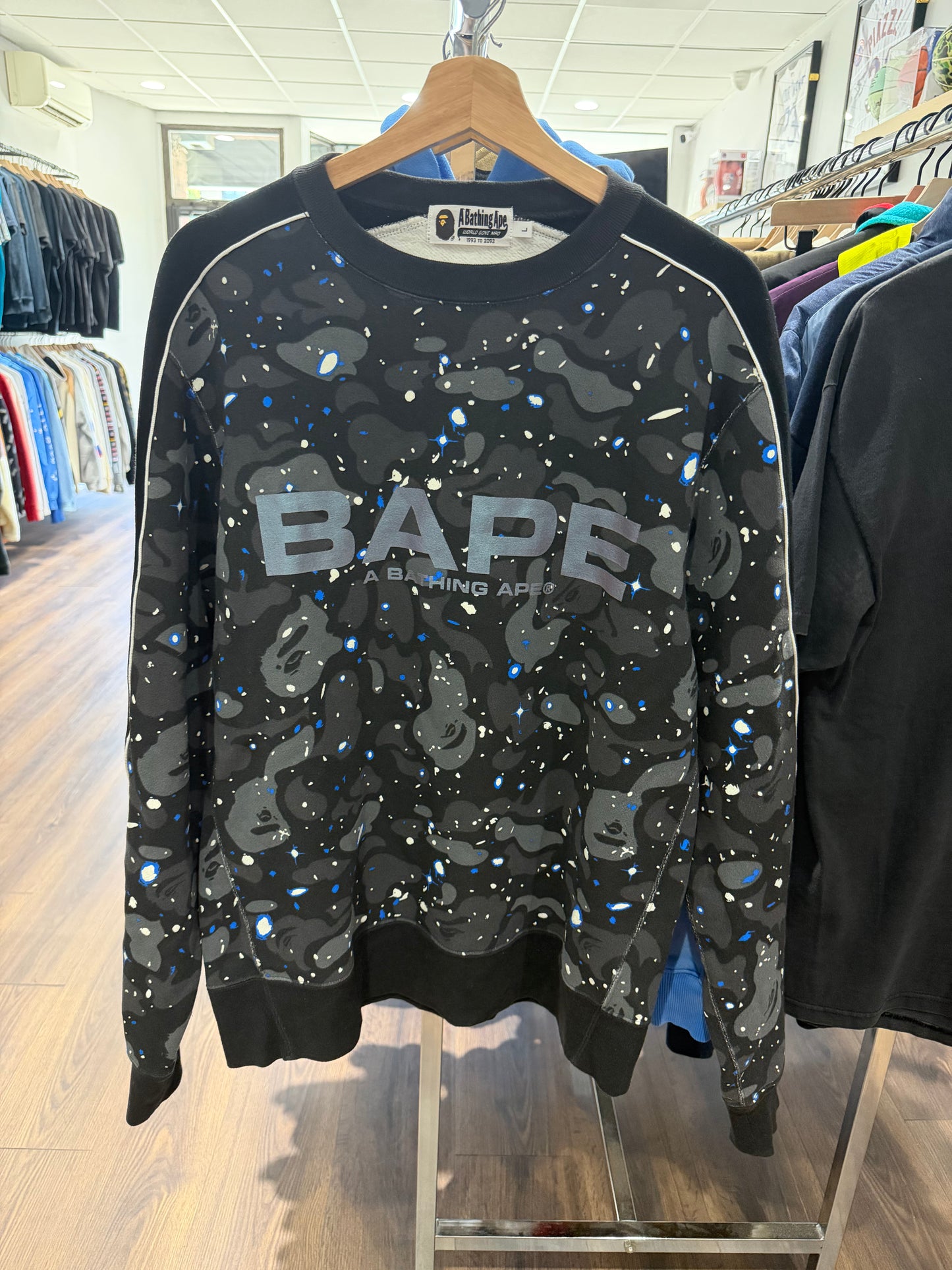 Bape Space Camo Tactical Crewneck
