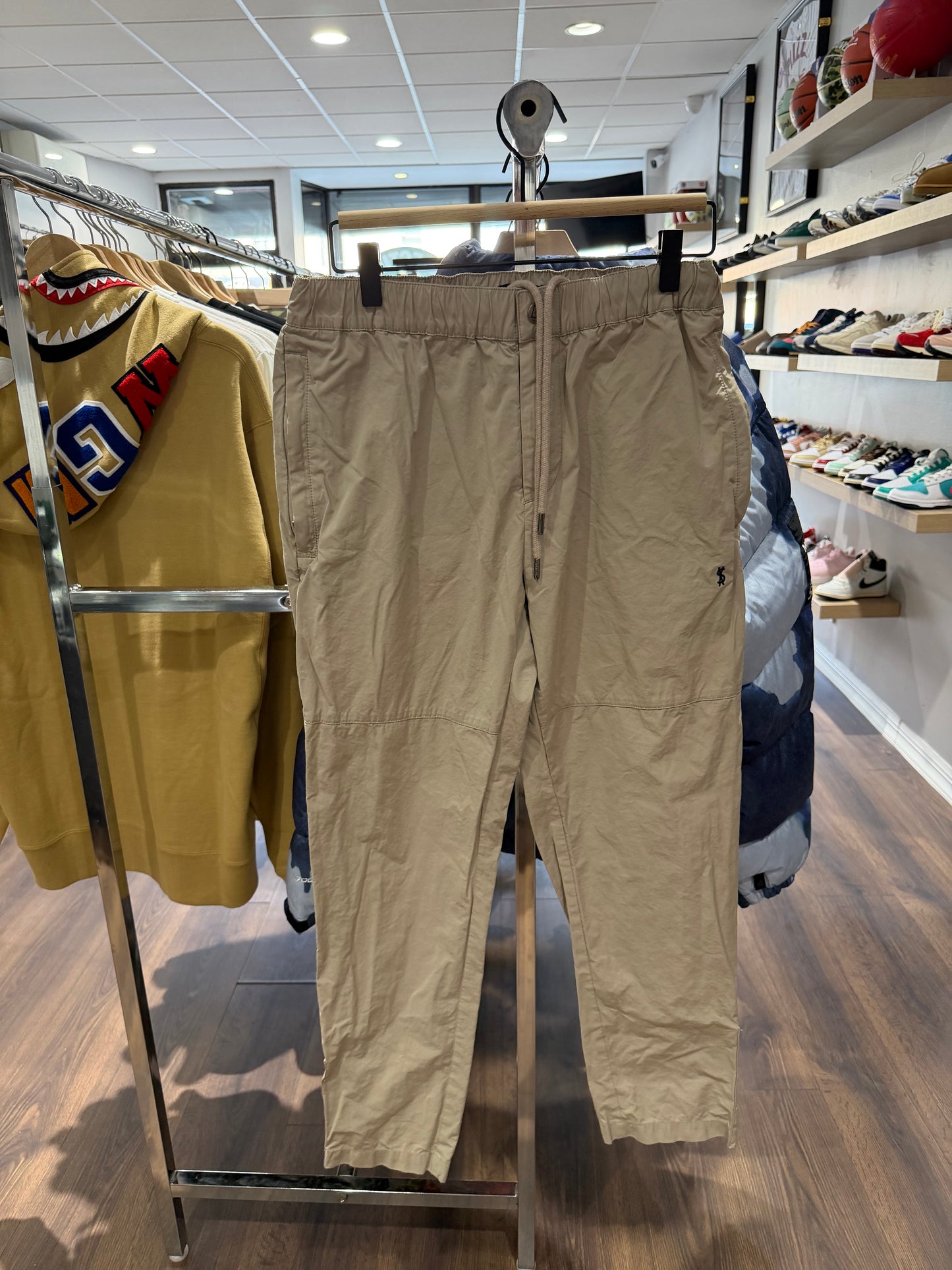 Ksubi Nylon Cargo Pants Tan