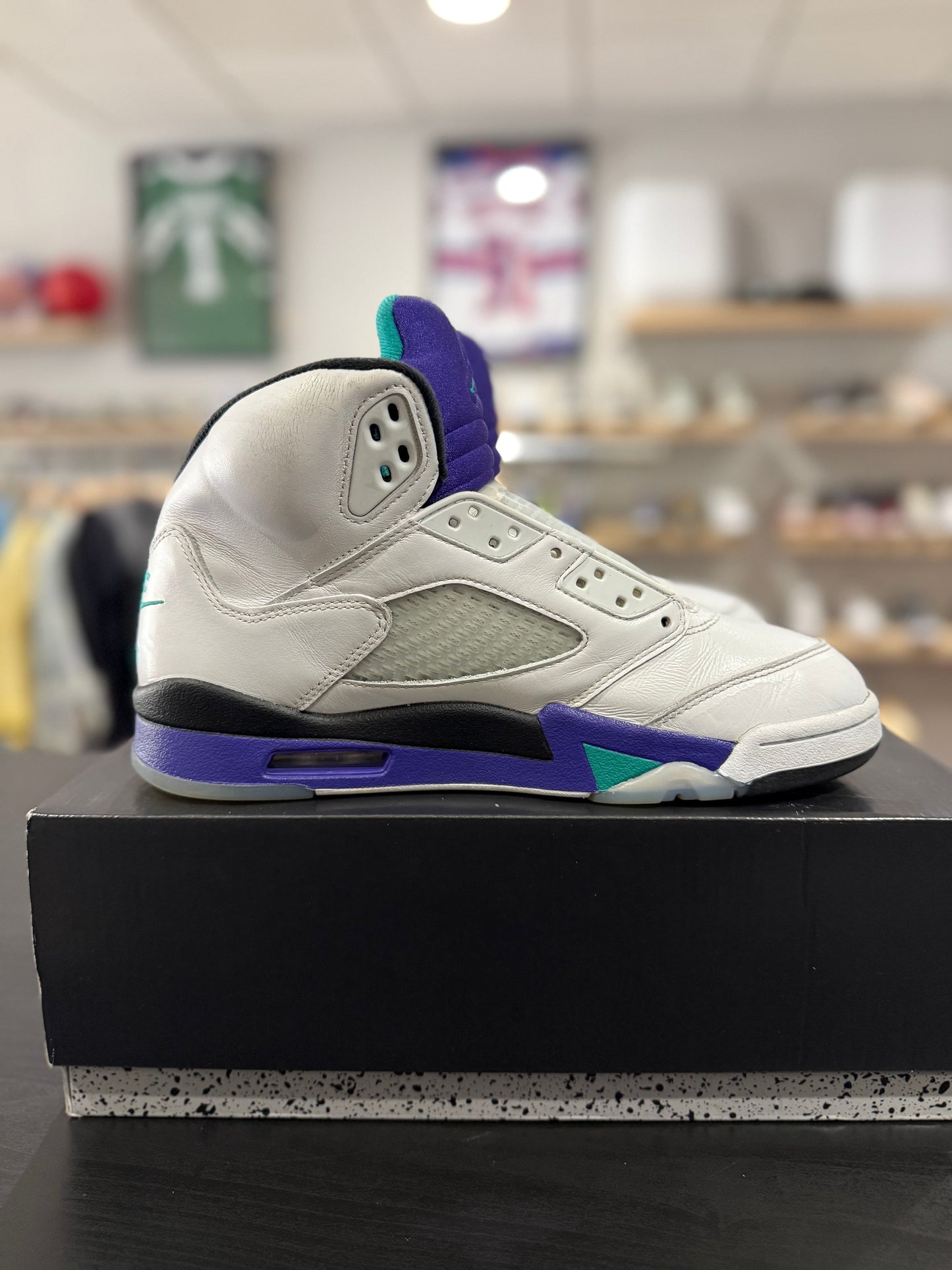 Jordan 5 Retro White Grape