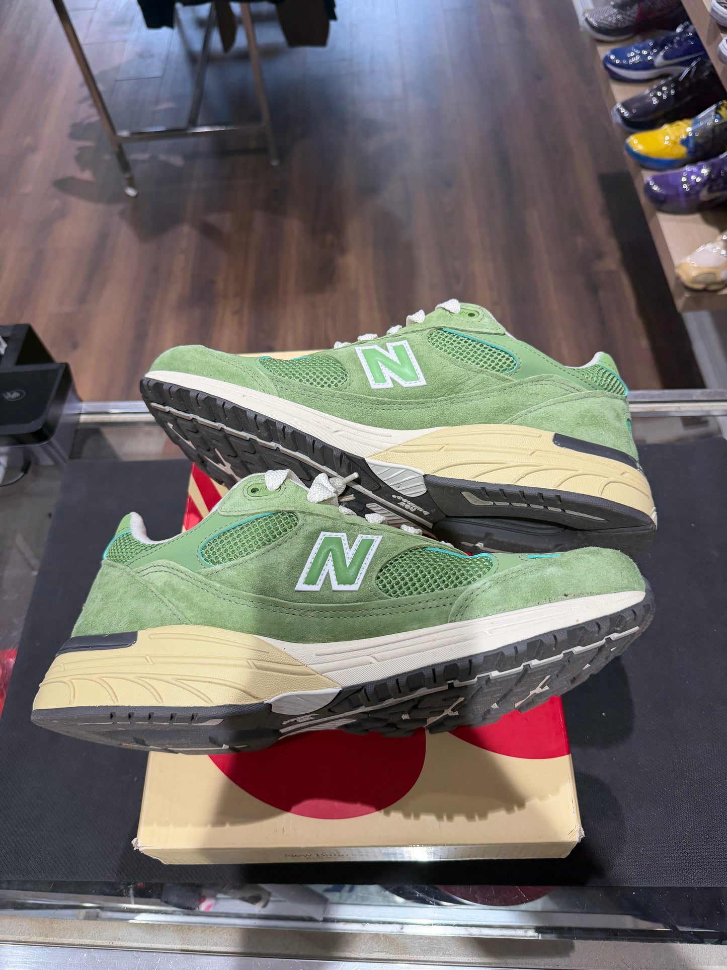New Balance 993 MiUSA Teddy Santis Chive