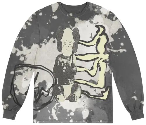 Kaws CJ Fragment L/S Tee